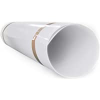 Los mejores  - Placa de PVC duro de A + H Kunststoffe- de 2000 x 1000 mm- unilateral con protector de pantalla de 1 mm-2 mm- Blanco